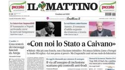 LA PRIMA PAGINA DE IL MATTINO: “Napoli senza paura contro le big”