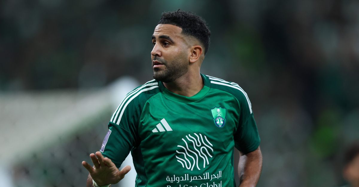 Mahrez: "In Arabia Saudita ancora dietro ai top 5, ma siamo i pionieri"