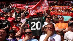 Liverpool, cori e silenzio alla prima senza Diogo Jota