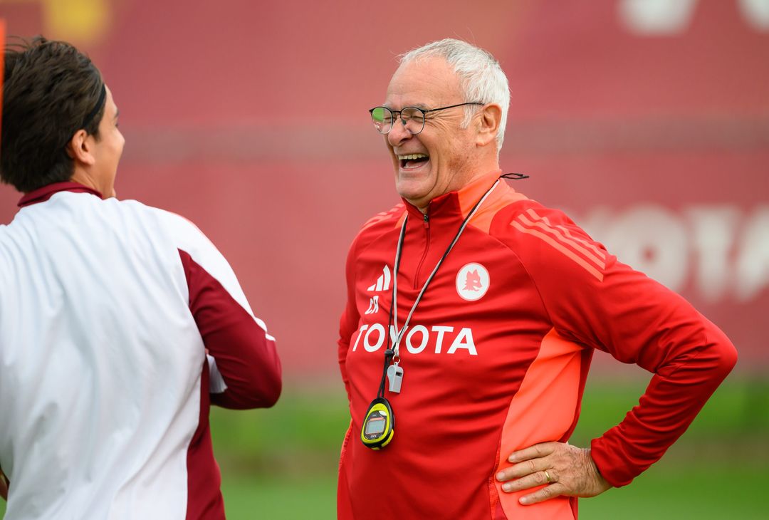 Trigoria, la rifinitura in vista del Tottenham – FOTO GALLERY- immagine 1