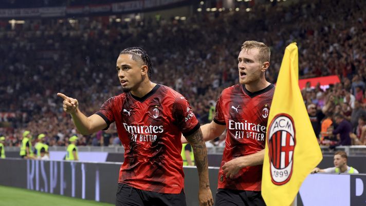 Noah Okafor AC Milan Milan-Lazio 2-0 Serie A 2023-2024