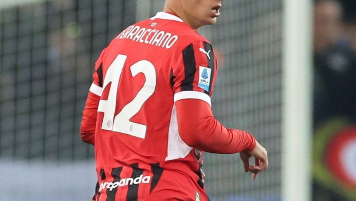 Filippo Terracciano AC Milan Udinese-Milan 0-4 Serie A 2024-2025