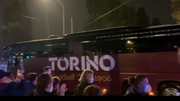 Video – Torino-Sampdoria: l’arrivo del pullman granata allo stadio