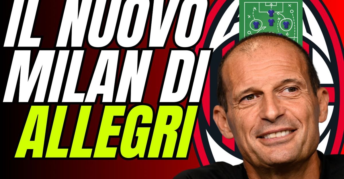 Allegri entusiasta del Milan: punta a vincere subito con questa rosa!