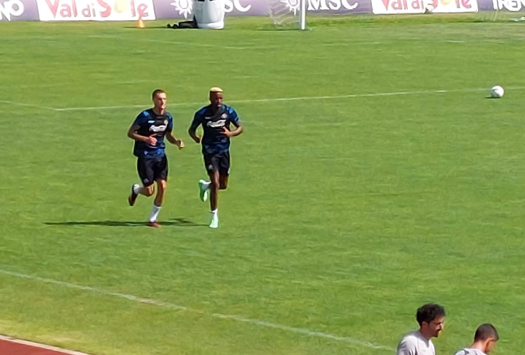 GALLERY Dimaro Day 6, Osimhen e Marin a parte: gli scatti dell’allenamento - immagine 3