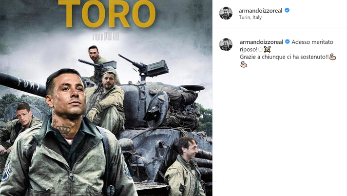 Izzo cuore Toro, e poi ringrazia: “Grazie a chiunque ci abbia sostenuto” - immagine 1