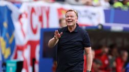 Olanda, Koeman che combini? I social lo beccano mentre si toglie il “moccio”