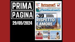 Prima pagina Tuttosport: grana Lautaro Martinez, l’ira dell’Inter