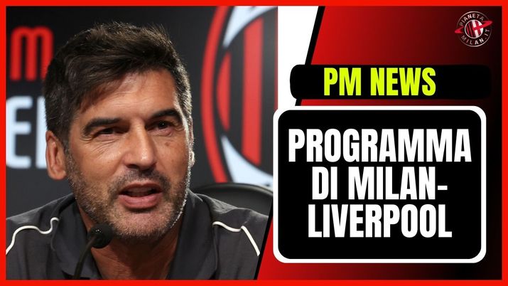 Champions League 2024-25 Milan-Liverpool programma