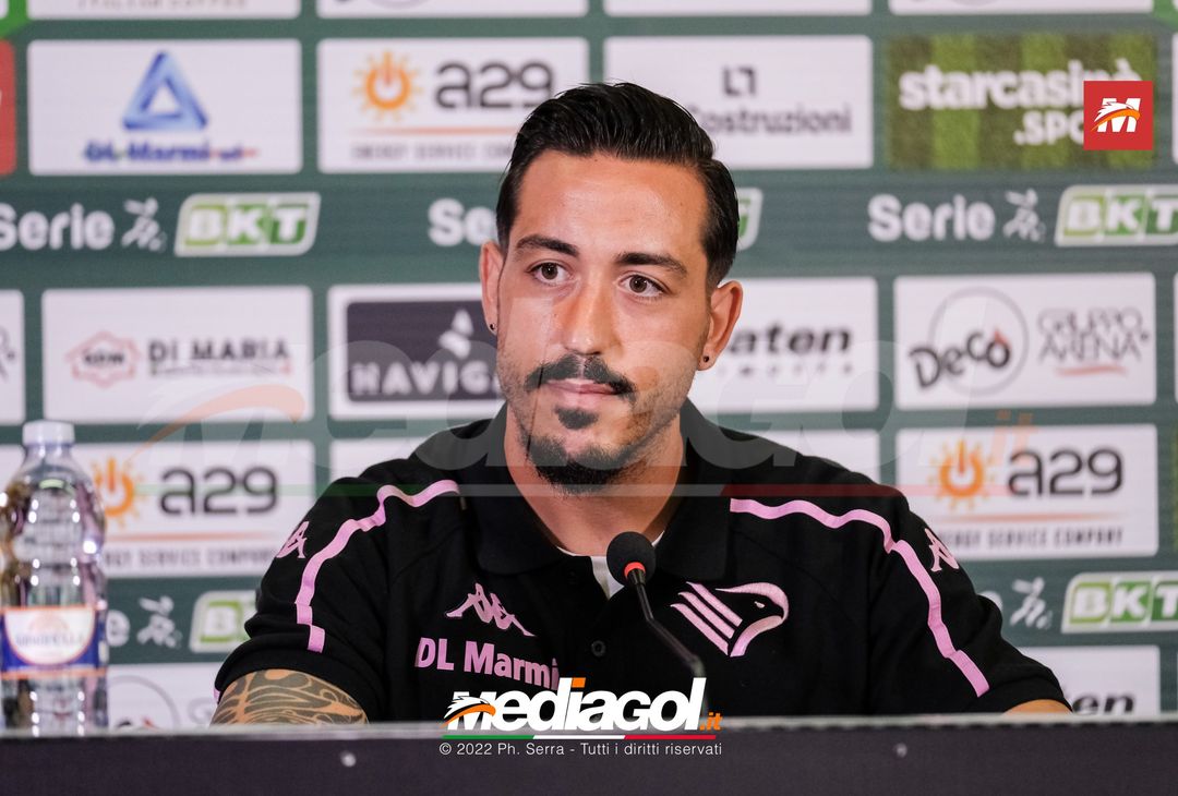 FOTO PALERMO, Francesco Di Mariano presentato in conferenza stampa (Gallery) - immagine 17