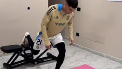 Roma, Soulé non si ferma: allenamento extra a casa per l’argentino