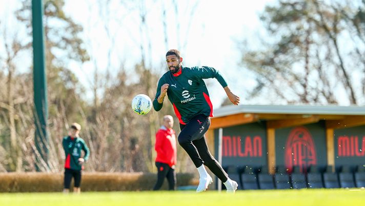 CAIRATE, ITALY - FEBRUARY 20: Ruben Loftus-Cheek of AC Milan in action during an AC Milan Training Session at Milanello on February 20, 2026 in Cairate, Italy. (Photo by Giuseppe Cottini/AC Milan via Getty Images) milan-oggi-la-sfida-al-parma-obiettivo-tre-punti