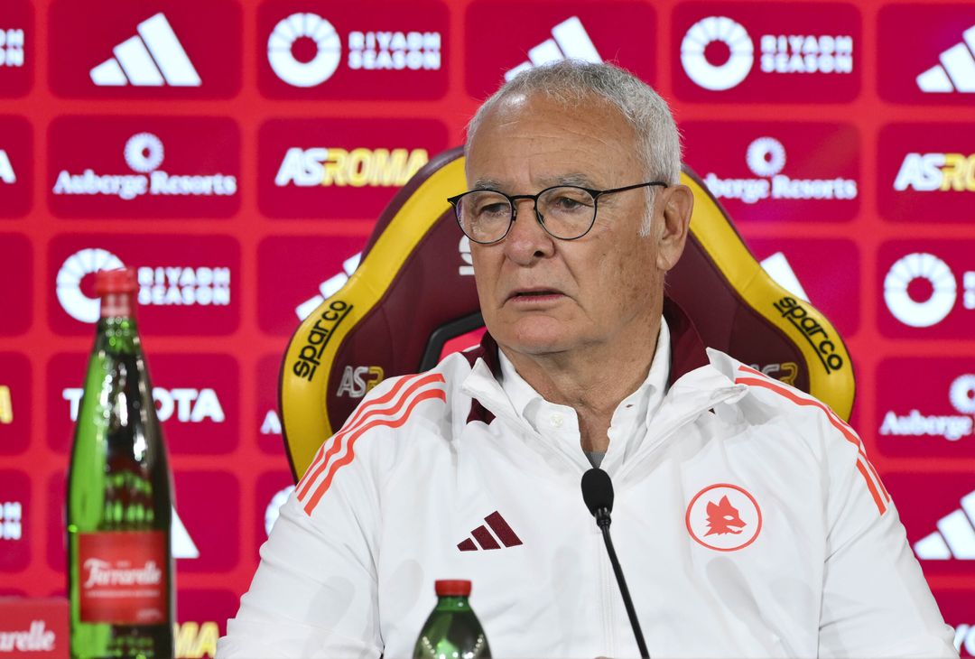 Lecce-Roma, la conferenza stampa di Ranieri – FOTO GALLERY - immagine 5