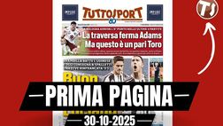 Prima pagina Tuttosport: “Juve rinfrancata, 3-1 all’Udinese. Buon lavoro Spalletti”