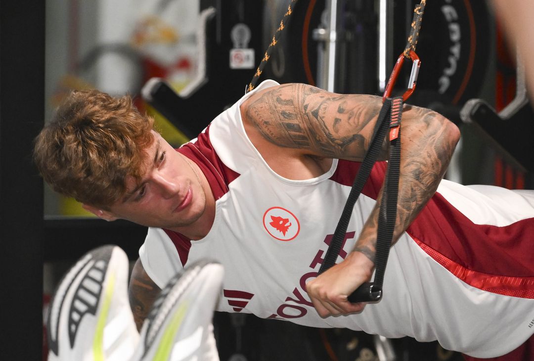 Ritiro Roma, le immagini dell’allenamento alla vigilia del Latina – FOTO GALLERY - immagine 14