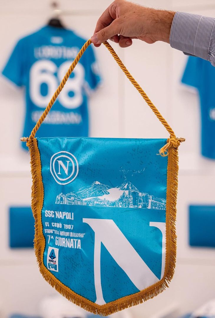 GALLERY Tutto pronto nello spogliatoio azzurro per Napoli-Como- immagine 1