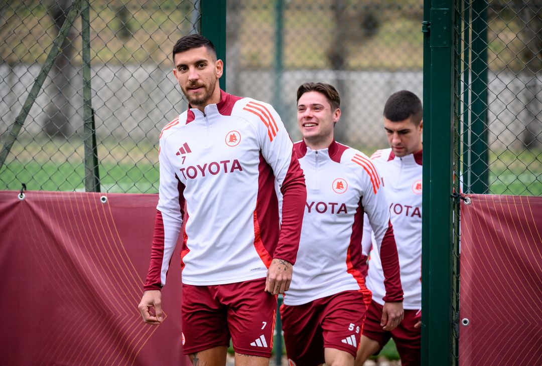 Roma, l’allenamento a due giorni dal derby – FOTOGALLERY - immagine 9