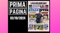 Prima pagina Gazzetta dello Sport: “Champions League, rullo Inter”