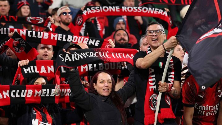 AC Milan, tifosi australiani
