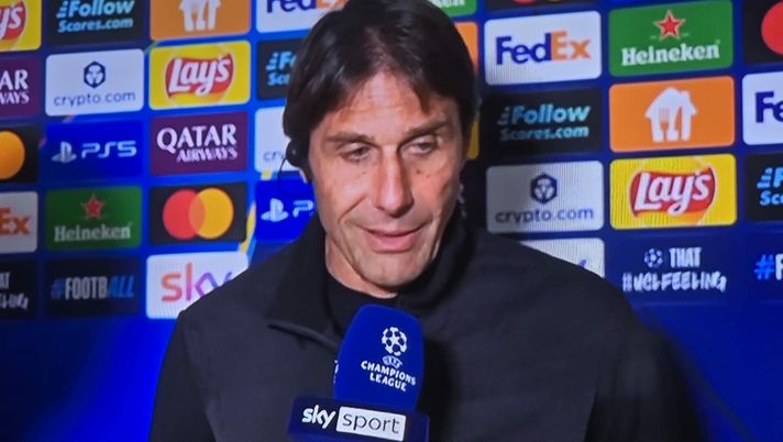 Conte a Sky: “Noi stanchi, il Benfica ha giocato venerdì. Sul rientro di Lukaku…” Conte a Sky: “Noi stanchi, il Benfica ha giocato venerdì. Sul rientro di Lukaku…” - immagine 1