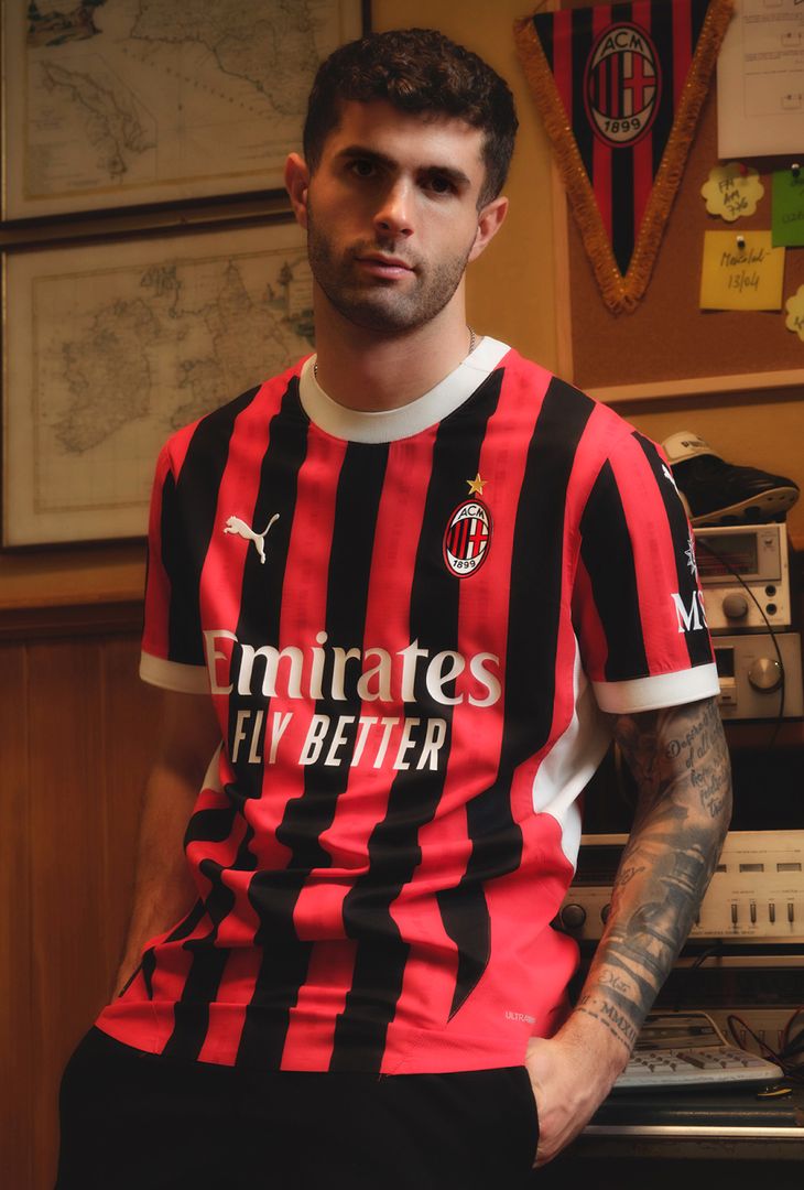 Nuova prima maglia AC Milan 2024-2025 PUMA