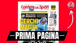 Prima pagina Corriere dello Sport: “Coppa Italia, la Juve crolla. Atalanta in semifinale”
