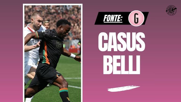 Venezia-Milan, la moviola: il contatto Pavlovic-Yeboah fa discutere