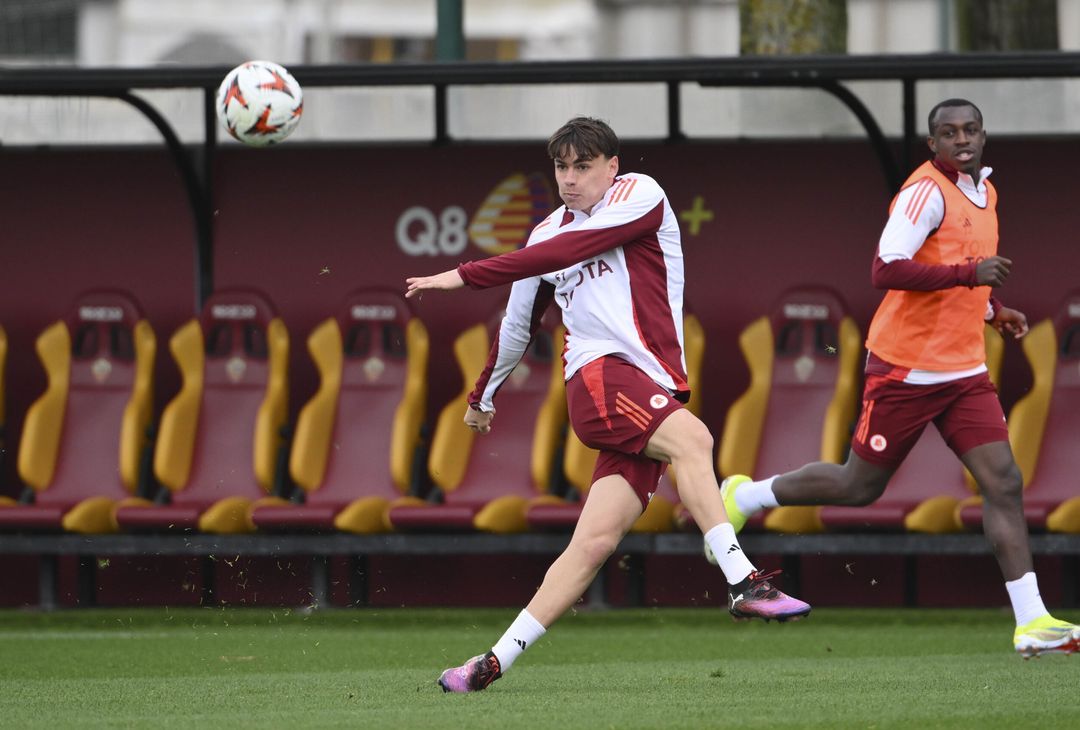 Trigoria, l’allenamento a due giorni dall’Az Alkmaar – FOTO GALLERY - immagine 17