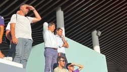 FOTO VN – Anche il procuratore di Martinelli al Viola Park per l’allenamento