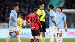 Lazio-Milan, l’arbitraggio è scandaloso: Di Bello semplicemente imbarazzante
