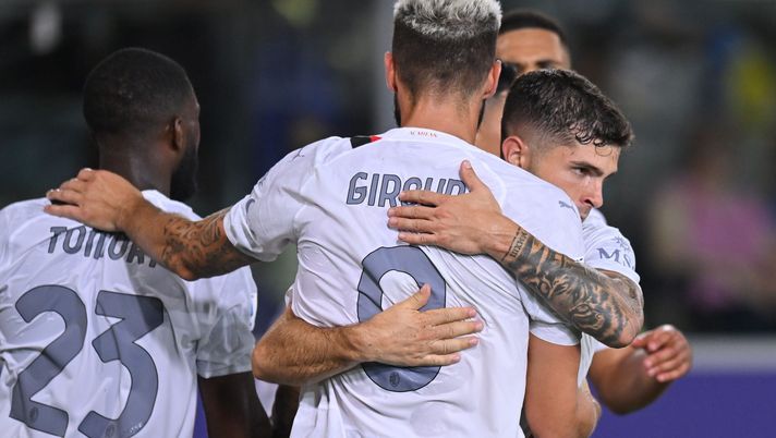 Giroud Pulisic Bologna-Milan AC Milan News Serie A 2023-24