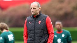 Milan, Allegri cambia programma: annullata la doppia seduta