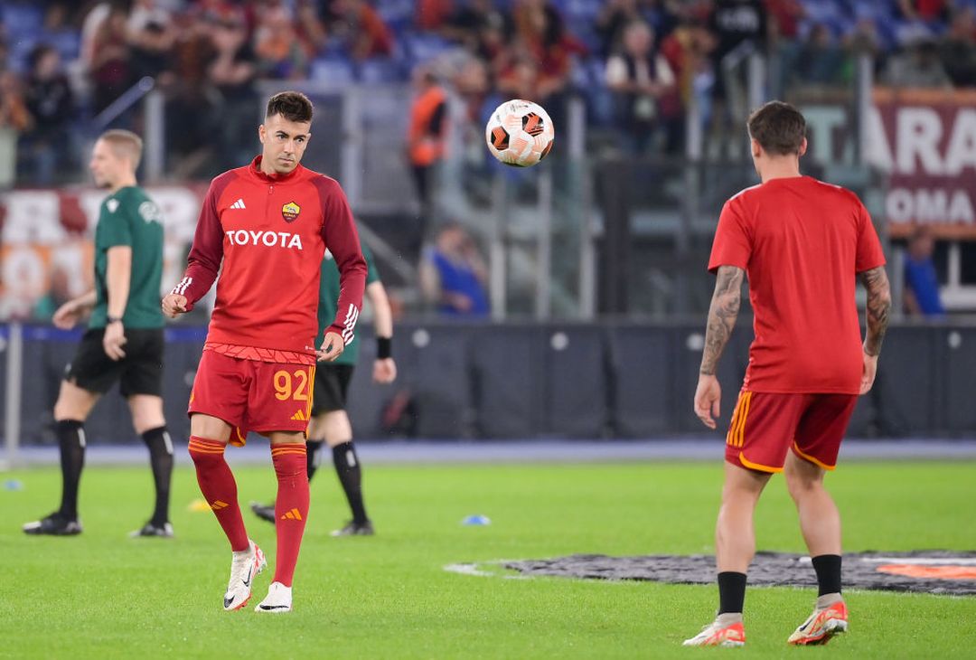 Roma-Slavia Praga 2-0 – FOTO GALLERY - immagine 15
