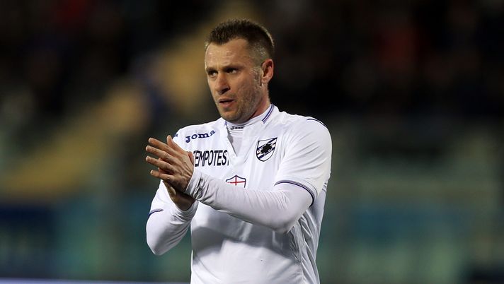 EMPOLI, ITALY - MARCH 12: Antonio Cassano of UC Sampdoria reacts during the Serie A match between Empoli FC and UC Sampdoria at Stadio Carlo Castellani on March 12, 2016 in Empoli, Italy. (Photo by Gabriele Maltinti/Getty Images) EMPOLI, ITALY - MARCH 12: Antonio Cassano of UC Sampdoria reacts during the Serie A match between Empoli FC and UC Sampdoria at Stadio Carlo Castellani on March 12, 2016 in Empoli, Italy. (Photo by Gabriele Maltinti/Getty Images)