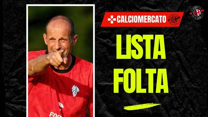 Calciomercato Milan, Moretto: 'Un attaccante per Allegri: tutti i nomi'