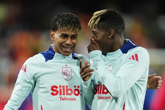 Lamine Yamal e Nico Williams (Foto di Aitor Alcalde/Getty Images) Nico Williams vs Lamine Yamal, gli eroi di Euro2024 nell’ultimo duello della Liga- immagine 3