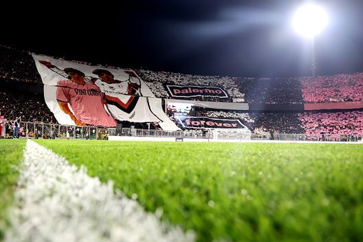 La coreografia del Palermo allo Stadio Renzo Barbera. (Photo by Maurizio Lagana/Getty Images) Serie B Stadio Barbera Palermo-Manchester City