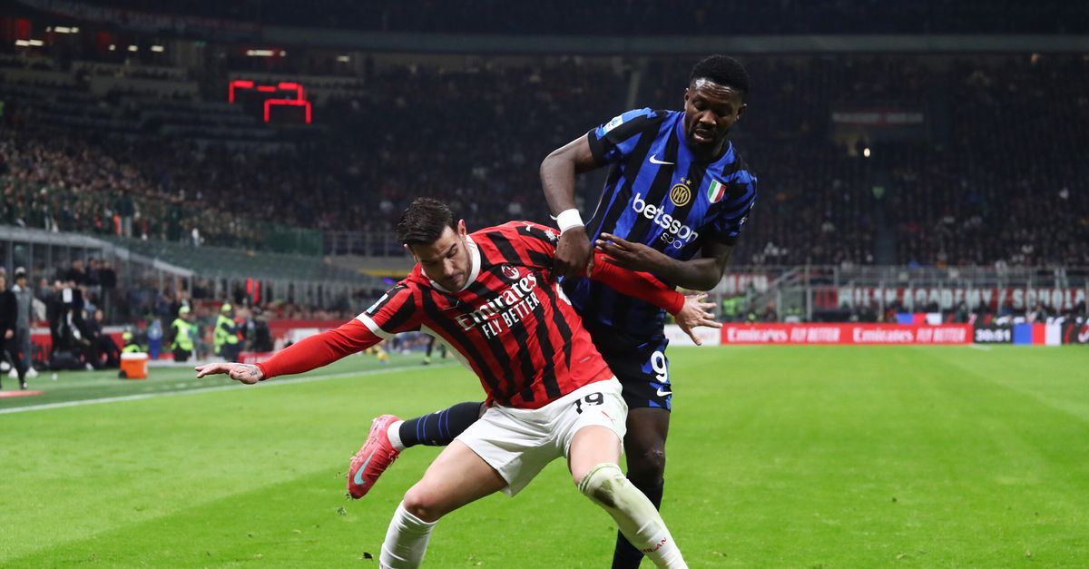 Derby Milan Inter 1 0 (45?), Reijnders allo scadere! Rossoneri avanti