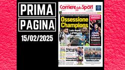 Prima pagina Corriere dello Sport: Milan-Verona, fuori Leao e Pulisic