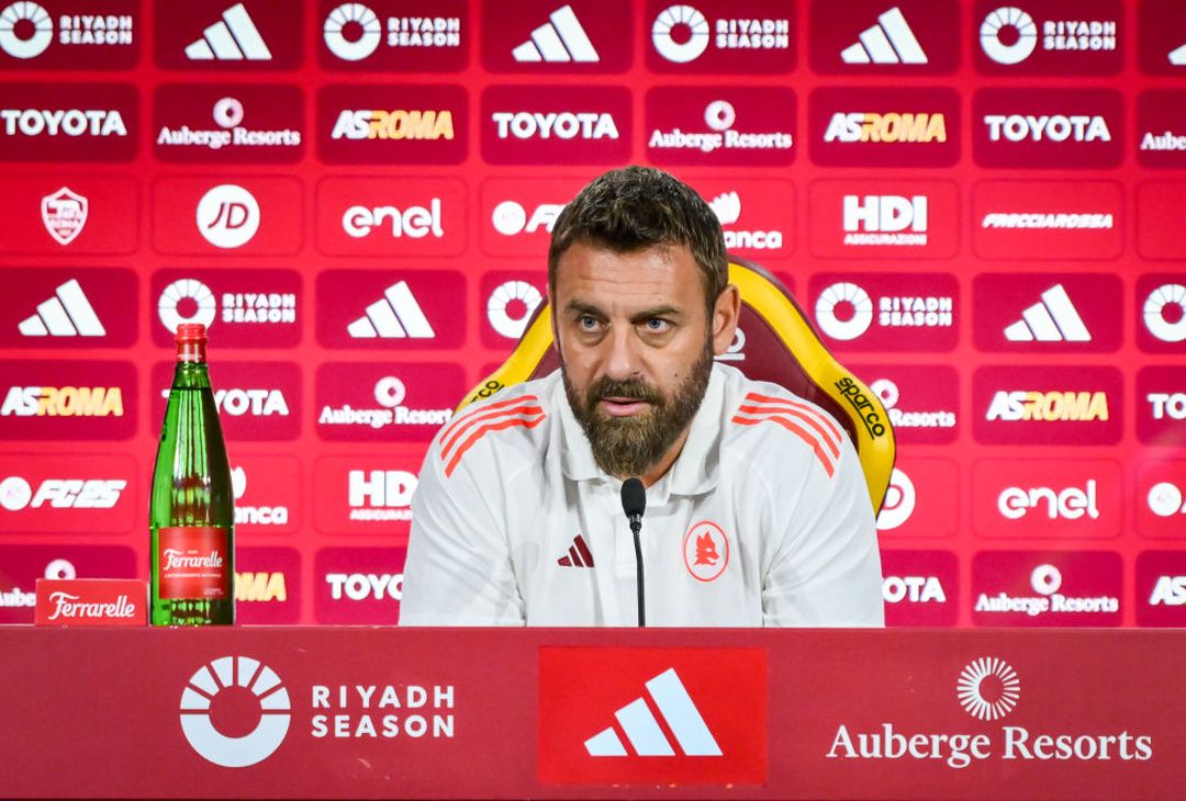 De Rossi in conferenza stampa alla vigilia del Genoa – FOTO GALLERY - immagine 5