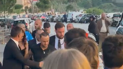 Napoli in festa, cena esclusiva a Posillipo: Lobotka tra i primi ad arrivare