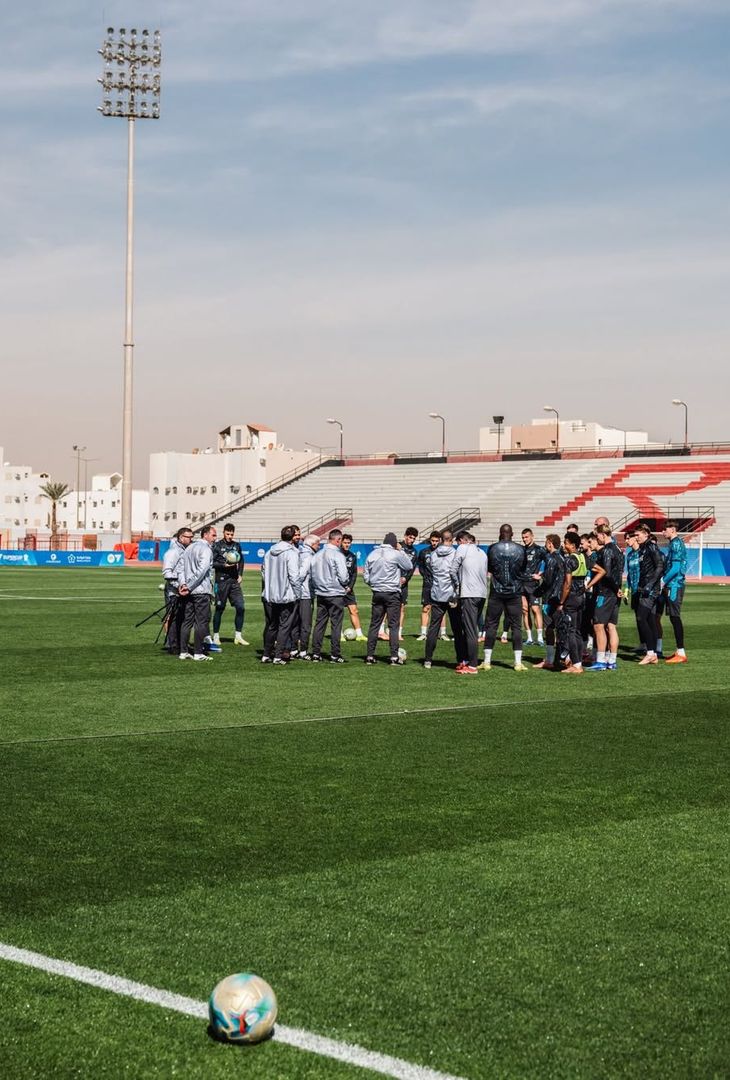 Gli azzurri sentono l’erba del campo durante l’allenamento – LA GALLERY- immagine 1