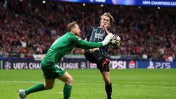 Atletico Madrid, Oblak superstar: assist per il gol e incredibile parata