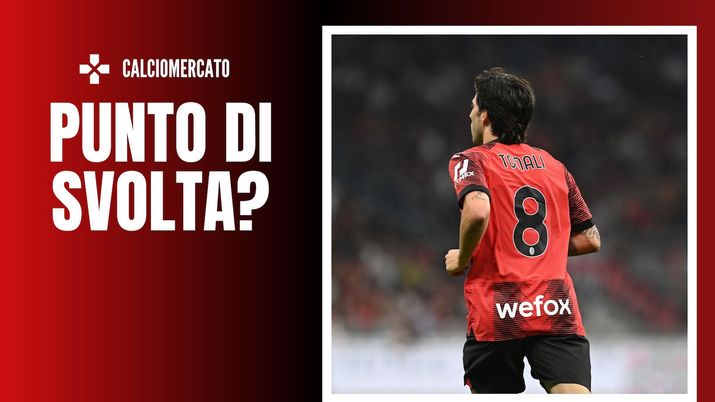 Sandro Tonali (centrocampista AC Milan) potrebbe lasciare i rossoneri in questo calciomercato estivo | Milan News (Getty Images) Sandro Tonali AC Milan Calciomercato Milan