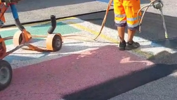 Lavori in corso per il ritiro del Napoli a Dimaro, scompare lo scudetto