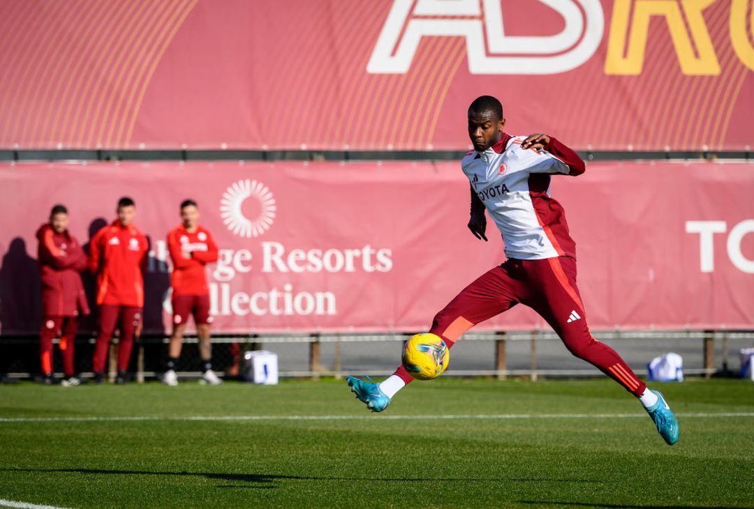 Roma, secondo allenamento dell’anno: Dovbyk torna in gruppo – FOTO GALLERY - immagine 30