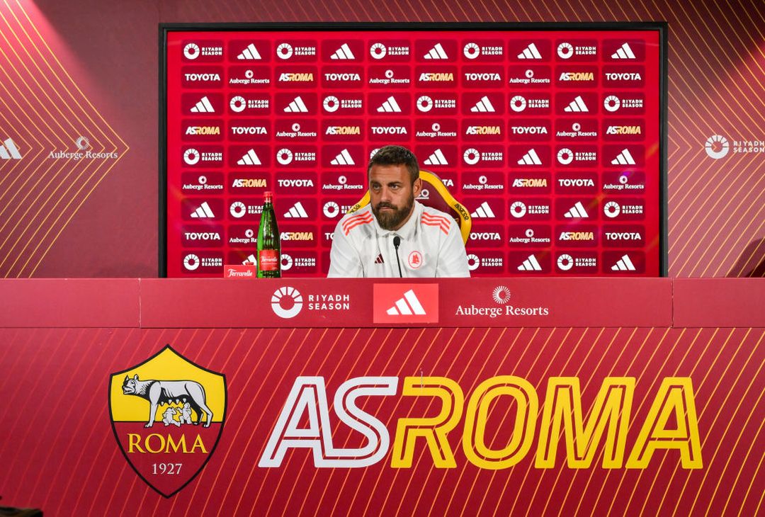 De Rossi in conferenza stampa alla vigilia dell’Empoli – FOTO GALLERY - immagine 3