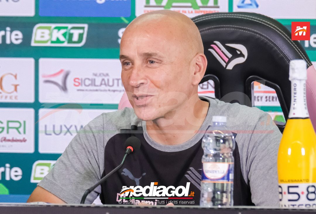 FOTO PALERMO, verso il Modena: Eugenio Corini in conferenza stampa (GALLERY) - immagine 8