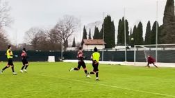Vicino al Napoli, Perez inventa questo sensazionale gol in allenamento con l’Udinese