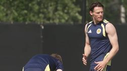 McTominay continua la preparazione con la Scozia: che allenamento con Fletcher!
